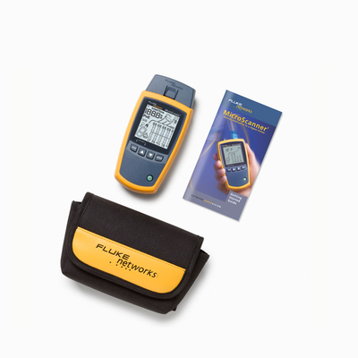 Verificador de Red MicroScanner2, para Comprobación de Redes de Voz, Datos y Video, con Pantalla LCD Retroiluminada - FLUK...