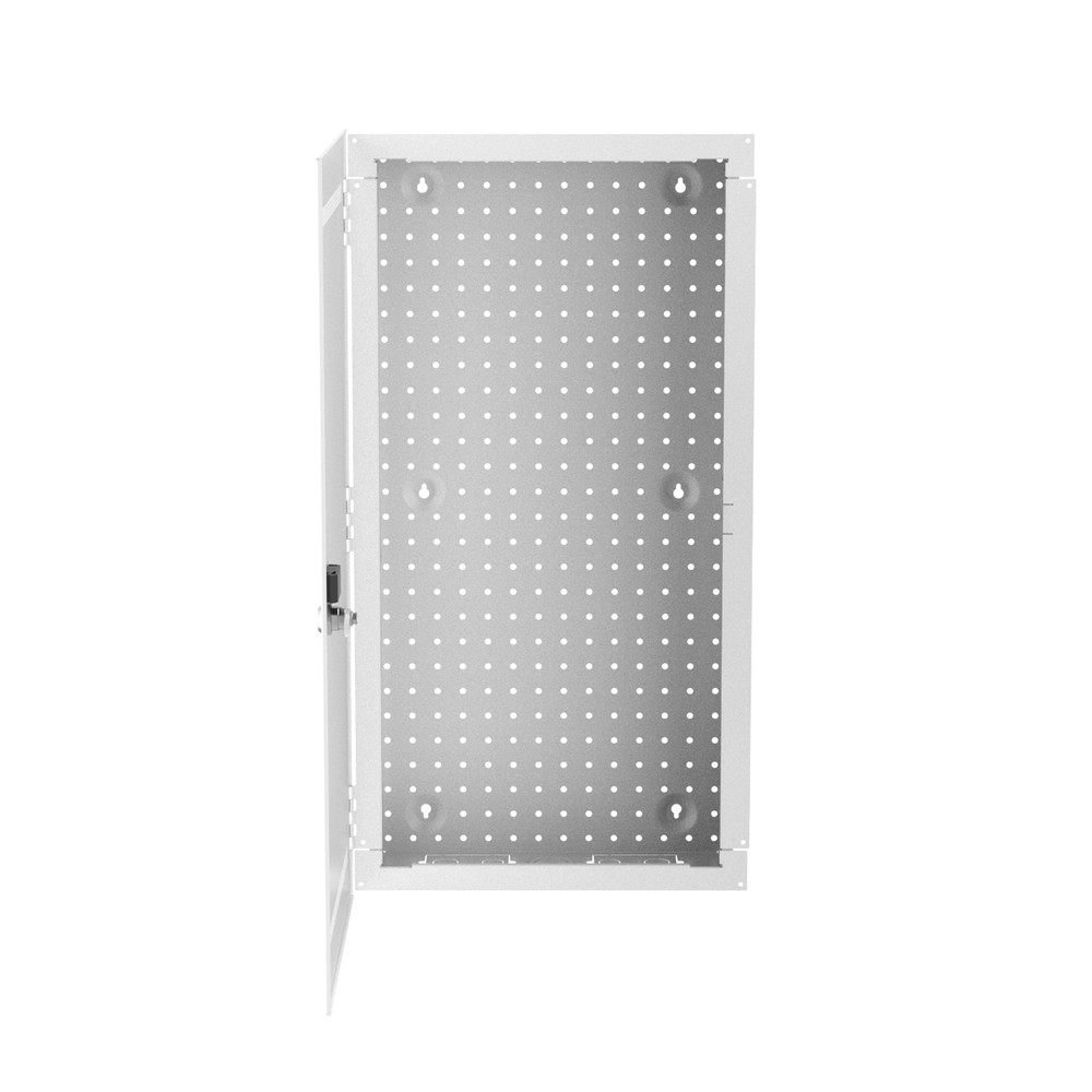 PANDUIT MS28EHDS - Gabinete de Montaje en Pared / Acero Calibre 18 / Capacidad 16 kg (35 lb) / Puerta Reversible con Cerradura / | SIERRA STORE