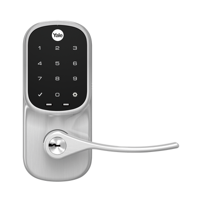 Cerradura Autónoma YRL226 con Teclado Táctil y Manija /Smarphone Control Opcional/ Para puertas de 35 mm a 45 mm de espeso...