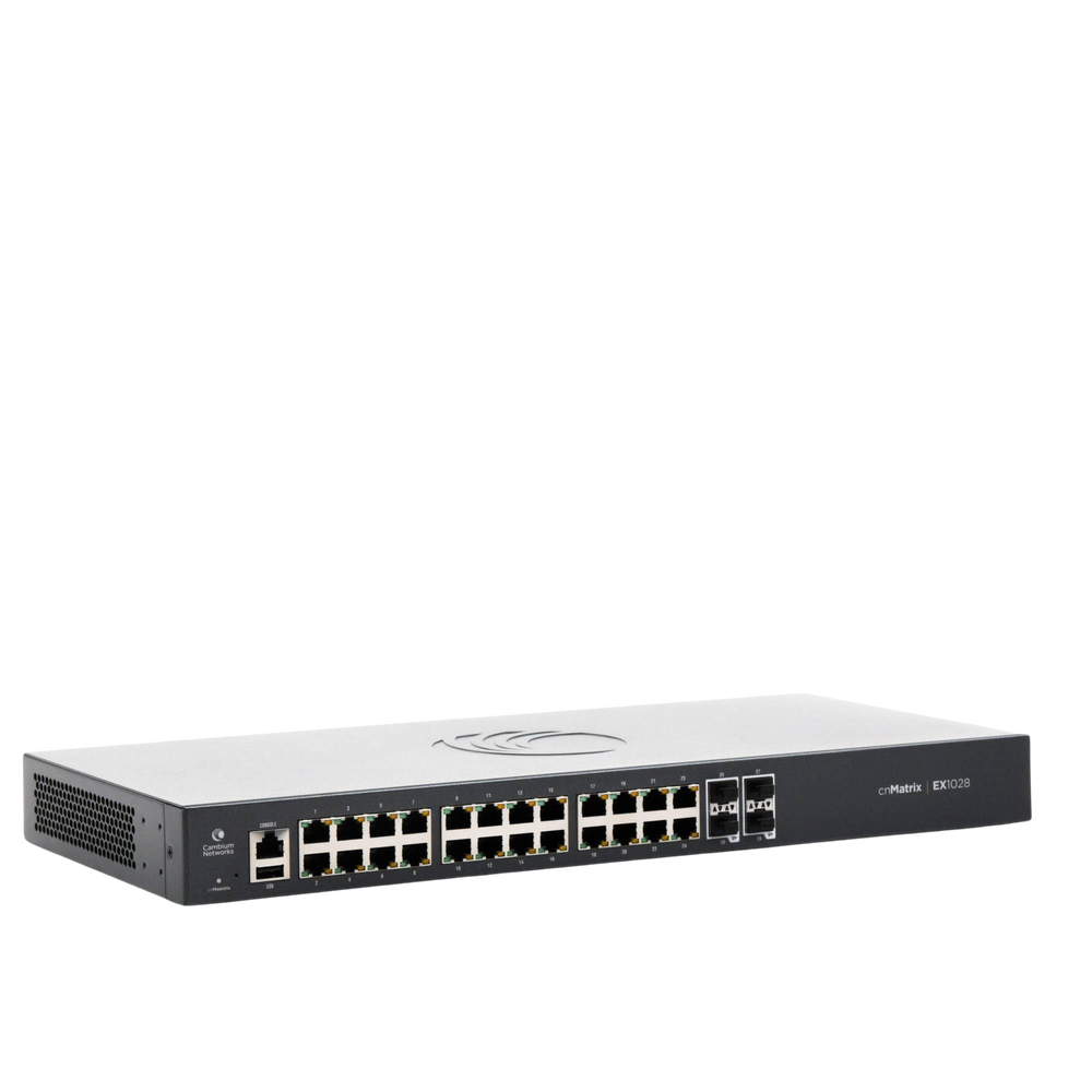 Switch Gigabit Ethernet / 24 Puertos 10/100/1000 / 4 SFP / Capa 2 / Gestión en la Nube / 56 Gbps | SIERRA STORE