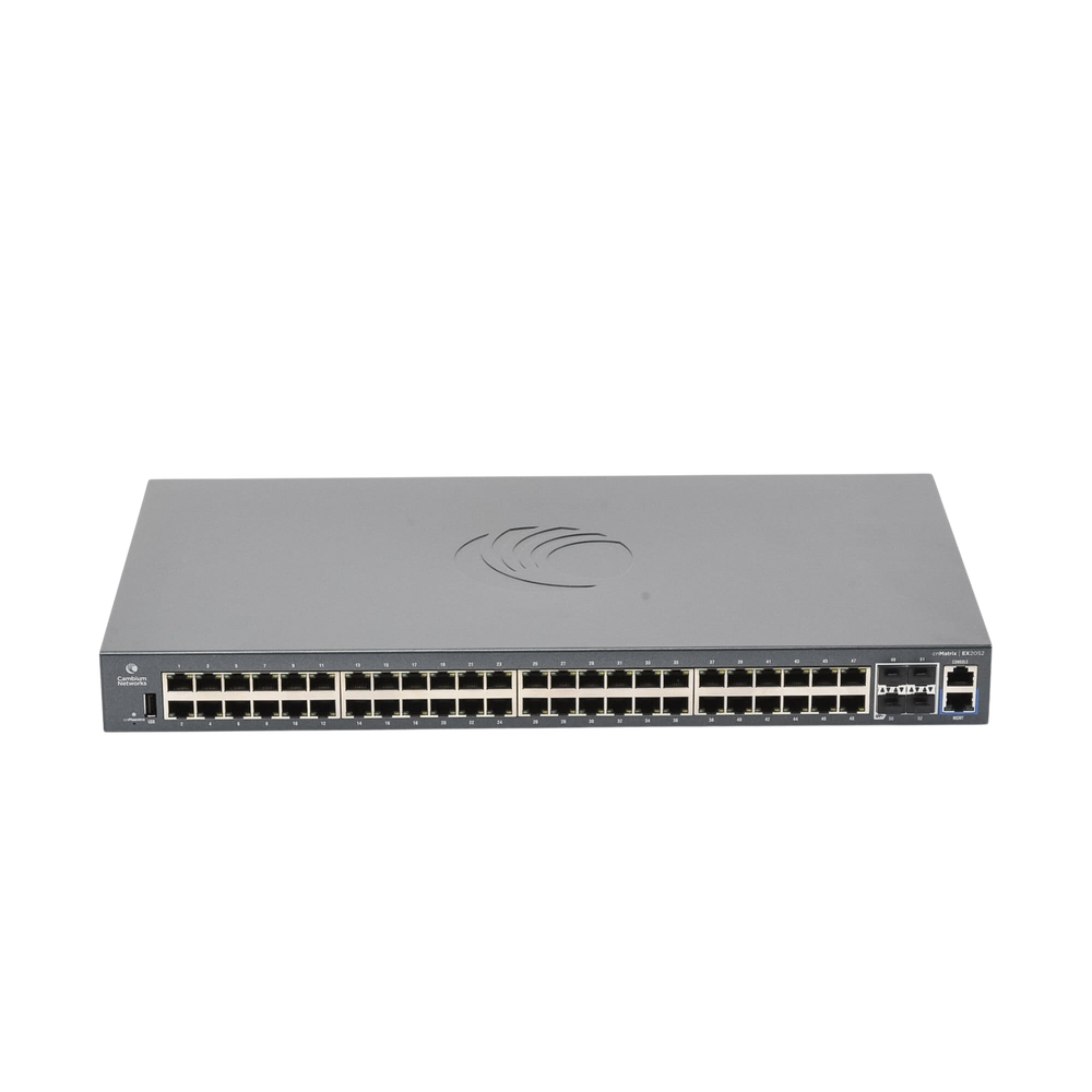 Switch cnMatrix EX2052  de 48 puertos Gigabit Ethernet y 4 SFP+, Capa 3,  gestión en la nube | SIERRA STORE