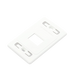Placa de Pared Modular MAX, de 2 Salidas, Color Blanco, Versión Bulk (Sin Empaque Individual) SIEMON - Vista 3