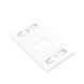 Placa de Pared Modular MAX, de 2 Salidas, Color Blanco, Versión Bulk (Sin Empaque Individual) SIEMON - Vista 5