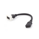 Adaptador HDMI con Pigtail Hembra-Hembra, Para Vídeo 720, 1080p, 4K UHD Compatible con Faceplates MAX Siemon de 2 Salidas,...