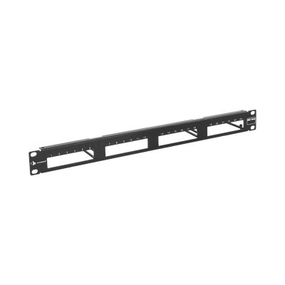 Patch Panel MAX Modular (Vacío), de 24 Puertos, Plano, 1UR SIEMON - Vista 2