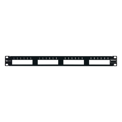 Patch Panel MAX Modular (Vacío), de 24 Puertos, Plano, 1UR - SIEMON