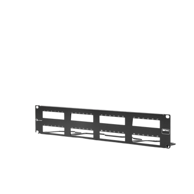 PATCH PANEL MAX VACIO ID VERTICAL UTP 48 PTOS PLANO 2U NEGRO SIEMON - Vista 4