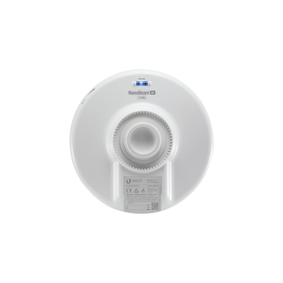 NanoBeam airMAX AC CPE hasta 330 Mbps, 2 GHz (2412 - 2472 MHz) con antena integrada de 13 dBi UBIQUITI - Vista 4
