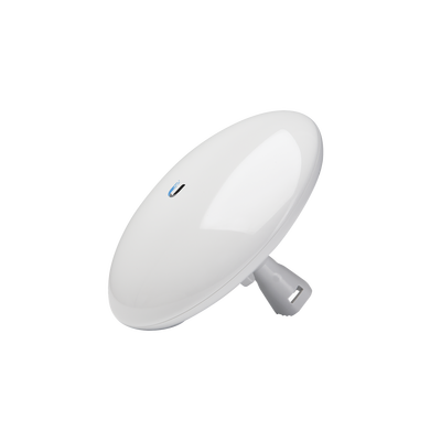 NanoBeam airMAX AC CPE hasta 450 Mbps, 5 GHz ( 5150 - 5875 MHz) con antena integrada de 16 dBi - UBIQUITI