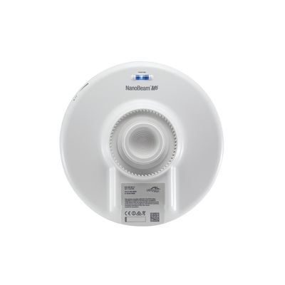 NanoBeam airMAX M5 CPE, hasta 150 Mbps, 5 GHz (5150 - 5875 MHz) con antena integrada de 19 dBi UBIQUITI - Vista 3