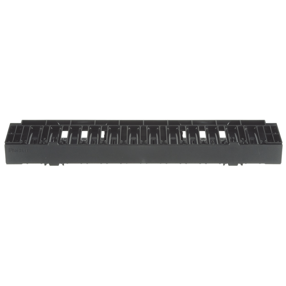 PANDUIT NCMHF1 - Organizador de Cables Horizontal / 1UR / Rack 19in (483mm) / Frontal / ABS / Cat6 y 10G | SIERRA STORE