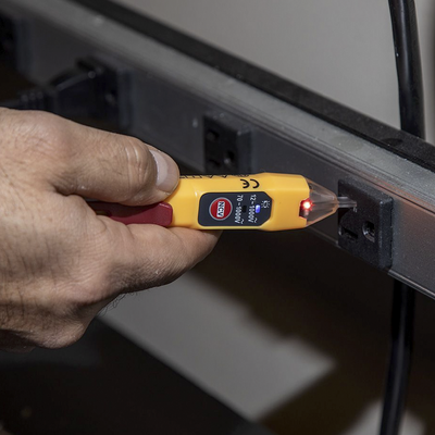 Detector de Voltaje sin Contacto tipo Lápiz, de Doble Rango de 12 a 1000 V CA o de 70 a 1000 V CA. KLEIN TOOLS - Vista 6
