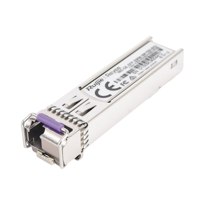 Transceptor Industrial BIDI Monomodo SFP 1G (Lado B), hasta 20 Kilómetros, TX 1550 / RX 1310, soporta Temperaturas de -40°...