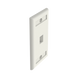 Placa de Pared Vertical, Salida Para 1 Puerto Keystone, Con Espacios Para Etiquetas, Color Blanco Mate PANDUIT - Vista 3
