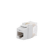 Conector Jack Estilo 110 (de Impacto), Tipo Keystone, Categoría 6, de 8 Posiciones y 8 Cables, Color Blanco PANDUIT - Vista 3