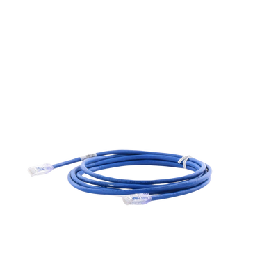 Cable de Parcheo UTP Categoría 6, con Plug Modular en Cada Extremo - 3 Metros (9.84 Pies) - Azul - PANDUIT