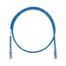 Cable de Parcheo UTP Categoría 6, con Plug Modular en Cada Extremo - 0.3 Metros (1 Pie) - Azul - PANDUIT