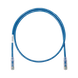 Cable de Parcheo UTP Categoría 6, con Plug Modular en Cada Extremo - 0.3 Metros (1 Pie) - Azul - PANDUIT