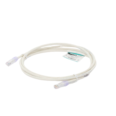 PANDUIT NK6PC7Y - Cable de Parcheo UTP / Cat 6 / 2 m (6.56 ft) / 24 AWG / T568B / Blanco Mate