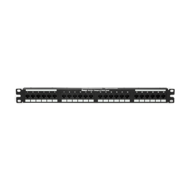 Panel de Parcheo de Impacto 110, Plano, Categoría 6, de 24 Puertos, 1UR PANDUIT - Vista 2