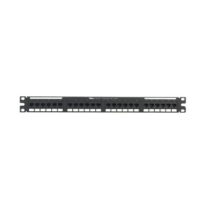 Panel de Parcheo de Impacto 110, Plano, Categoría 6, de 24 Puertos, 1UR - PANDUIT