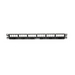 Panel de Parcheo Modular Keystone (Sin Conectores), de 24 Puertos, Espacio Para Identificación con Etiqueta Adhesiva, 1UR ...
