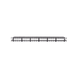 Panel de Parcheo Modular Keystone (Sin Conectores), Numerado y Espacio para Etiquetas, de 24 Puertos, 1UR PANDUIT - Vista 2