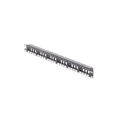 Panel de Parcheo Modular Keystone (Sin Conectores), Numerado y Espacio para Etiquetas, de 24 Puertos, 1UR PANDUIT - Vista 3
