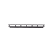 Panel de Parcheo Modular Keystone (Sin Conectores), Numerado y Espacio para Etiquetas, de 24 Puertos, 1UR PANDUIT - Vista 4
