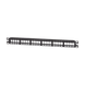 Panel de Parcheo Modular Keystone (Sin Conectores), Numerado y Espacio para Etiquetas, de 24 Puertos, 1UR - PANDUIT