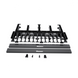 PANDUIT NM1 - Organizador de Cables Horizontal / Alta Densidad / Doble Frontal y Posterior / Rack 19in / 1UR / Negro | SIERRA STORE