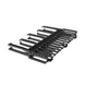 PANDUIT NM1 - Organizador de Cables Horizontal / Alta Densidad / Doble Frontal y Posterior / Rack 19in / 1UR / Negro | SIERRA STORE