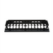 PANDUIT NMF1 - Organizador de Cables Horizontal / Alta Densidad / 1UR / 19in / Frontal Único / ABS | SIERRA STORE