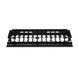 PANDUIT NMF1 - Organizador de Cables Horizontal / Alta Densidad / 1UR / 19in / Frontal Único / ABS | SIERRA STORE