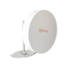 Antena de parabola profunda, blindada, con supresión al ruido de 4 ft, 4.9-6.4 GHz, Ganancia 37 dBi con SLANT de 45 ° y 90...
