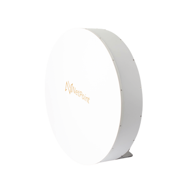 Antena de parabola profunda, blindada, con supresión al ruido de 4 ft, 4.9-6.4 GHz, Ganancia 37 dBi con SLANT de 45 ° y 90...