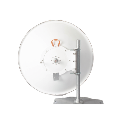 Antena de parabola profunda, blindada, con supresión al ruido de 4 ft, 4.9-6.4 GHz, Ganancia 37 dBi con SLANT de 45 ° y 90...