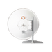 Antena de parabola profunda, blindada, con supresión al ruido de 4 ft, 4.9-6.4 GHz, Ganancia 37 dBi con SLANT de 45 ° y 90...