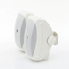 Altavoces de Montaje en Superficie de 2 vias | Woofer 5 in, Tweeter 0.5 in | Semi-Exterior, 6 ohms | Par Color Blanco YAMA...