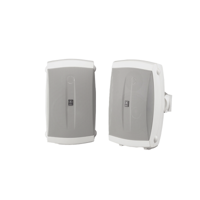 Altavoces de Montaje en Superficie de 2 vias | Woofer 5 in, Tweeter 0.5 in | Semi-Exterior, 6 ohms | Par Color Blanco - YA...
