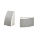Altavoz de Montaje en Superficie de 2 vias | Woofer 5.25 in | Tweeter 1 in | Media Intemperie | 6 ohms | Par | Color Blanc...