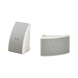 Altavoz de Montaje en Superficie de 2 vias | Woofer 5.25 in | Tweeter 1 in | Media Intemperie | 6 ohms | Par | Color Blanc...