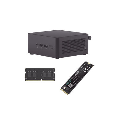 ASUS NUC KIT / ESTACION DE TRABAJO / CORE 3- 100U / RAM 16GB / SSD 256 GB - ASUS