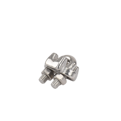 Nudo/ Perro/ Abrazadera Acero Forjado para Cable de 1/8", Acero Inoxidable. SYSCOM TOWERS - Vista 2