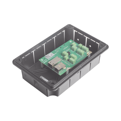 Terminal de Habitación IP Empotrable para Hospitales   / Bus RS485 / 12 Entradas Digitales / SIP / PoE / Compatible con NX...