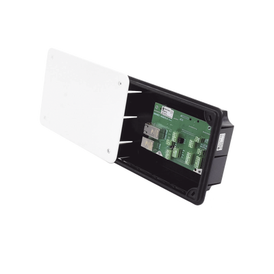 Terminal de Habitación IP Empotrable para Hospitales   / Bus RS485 / 12 Entradas Digitales / SIP / PoE / Compatible con NX...