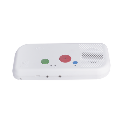 Terminal de Habitación IP para Hospital / Botón Azul de Llamada a Médico / Lector RFID 125 KHz / SIP / PoE / Compatible co...