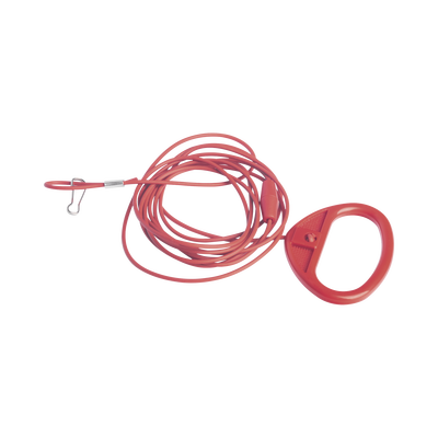 Tirador de Baño para Hospital de 2 m con Cordel Antibacteriano / Compatible con NX0062, NX0114/CA y NX0117/C IBERNEX - Vis...