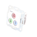 Modulo de 3 Botones iluminados con Lector RFID 125 KHz / Alarma / Cancelar y Código Azul / BUS RS485 / Compatible con NX00...