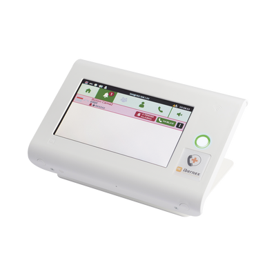 Consola de Sobremesa para Hospitales / Puesto de Control de Enfermería / Pantalla Táctil 7" / PoE / SIP / RFID / Compatibl...